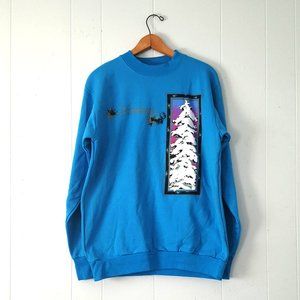 Vintage Mammoth Sweatshirt Ski California 90s Vtg